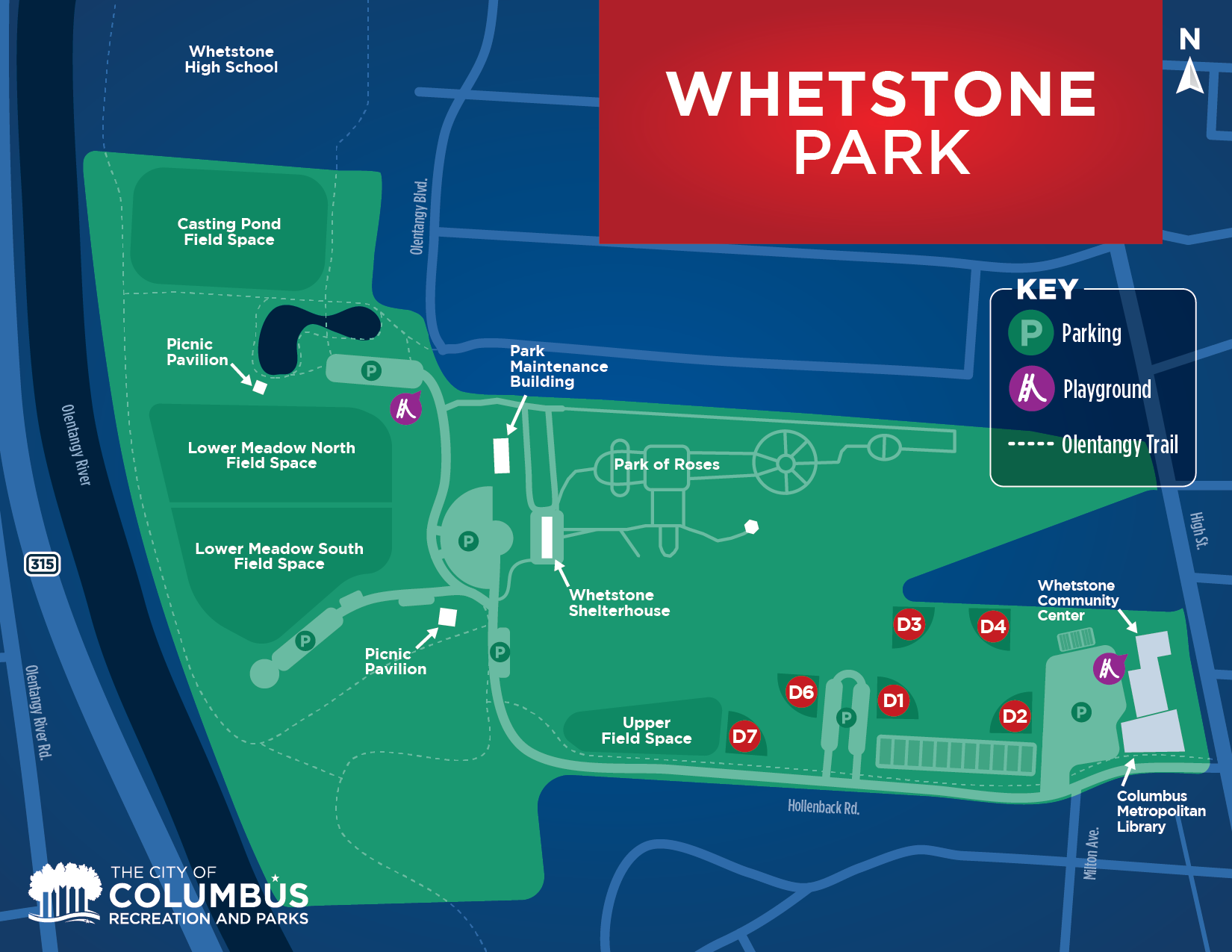 Whetstone Park and Columbus Park of Roses | Columbus Recreation and Parks Department