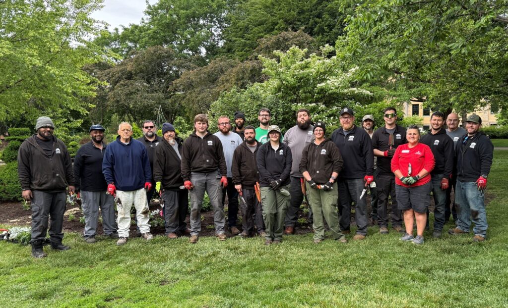 Building Maintenance Team at Topiary Garden